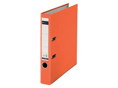 Ordner Leitz 1015 A4 50mm PP oranje