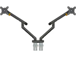 BNEBFDDG BakkerElkhuizen Flexible monitorarm 10kg dubbel 17-35 inch an