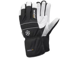 Tegera 296 koudebestendige handschoenen, zwart/wit, maat 9, per 6 paar