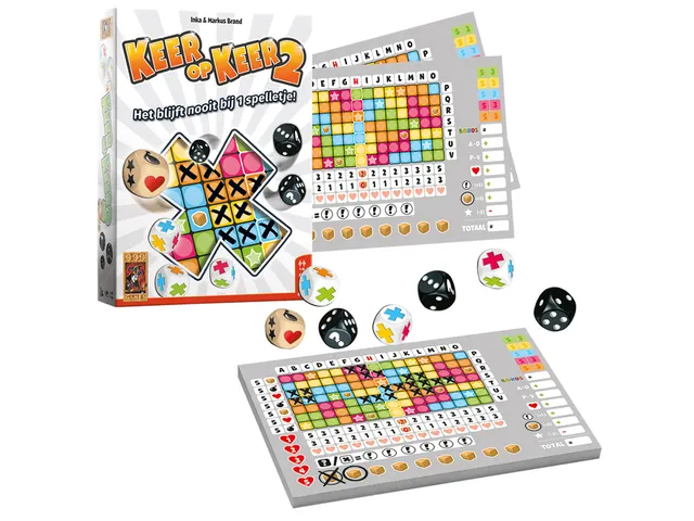 999Games Keer op Keer 2 dobbelspel 8+
