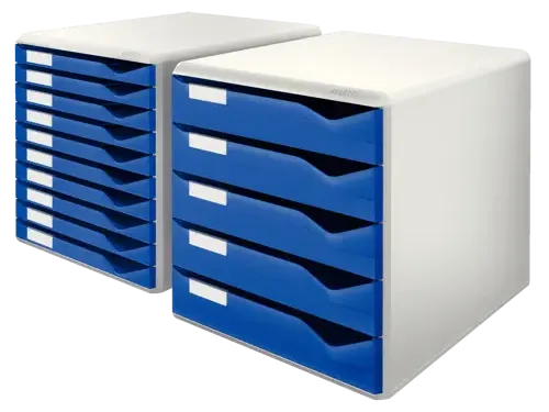 Ladenbox Leitz 5281 10 Laden Blauw