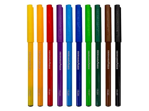 Viltstift Efa Uitwasbaar In 10 Kleuren.