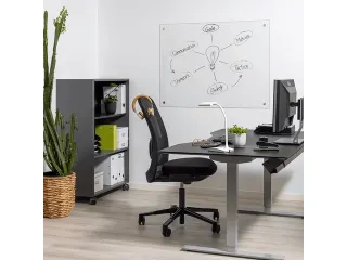 Glasbord Naga 60 x 55 cm Transparant - 3