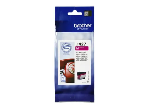 Inktcartridge Brother LC-427M rood