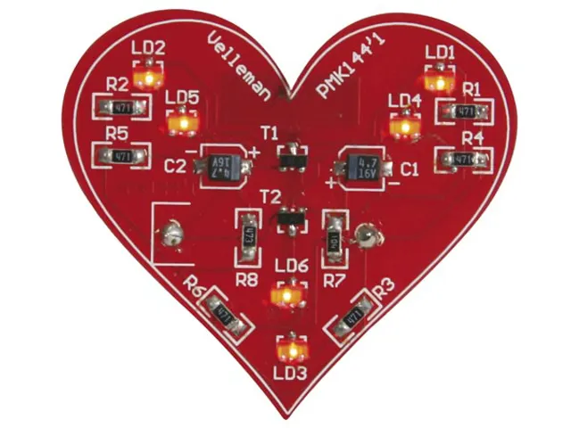Knipperend Smd Hart