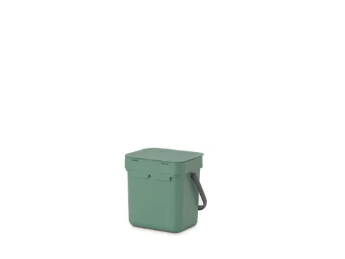 Afvalemmer Sort & Go 3 Liter Groen