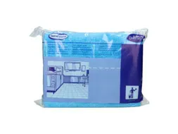 Suma Lavette Hygiënedoek Blauw 6x25 Stuks 51x36cm