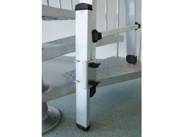 multifunctionele telescoopladder,4x4,sporten,balk L 2,5-4,2m,aluminium