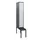 locker met bank,HxBxD 1950x300x815mm,1vak,vak B 300mm,cil.-slot