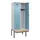 locker met bank,HxBxD 2120x800x815mm,2vak,vak B 400mm,cilinderslot