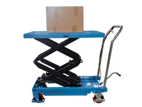 mobiele schaarheftafel,draagverm. 350kg,platform LxB 910x500mm