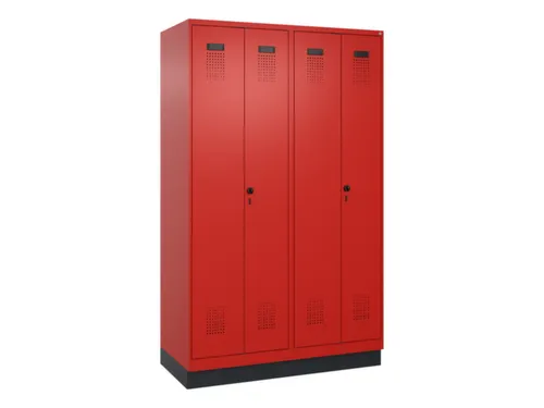 PBM-locker,HxBxD 1950x1200x500mm,4vak,vak B 300mm,draaigrendel