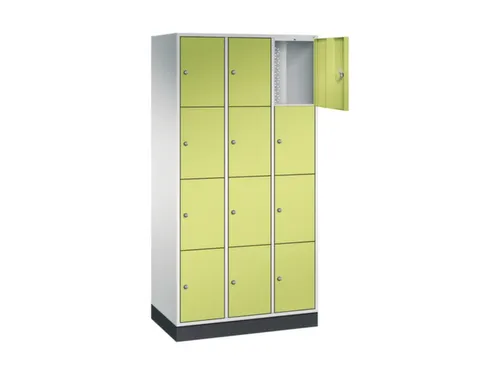 lockerkast,RAL 7035/RDS1108060,HxBxD 1950x920x500mm,3x4vakken