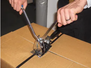 Span-/Sluitapparaat Voor Pp-Omsnoeringsband 16mm Professioneel - 4