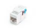 CAT 6 Keystone module onafgeschermd RJ45 naar LSA Wit