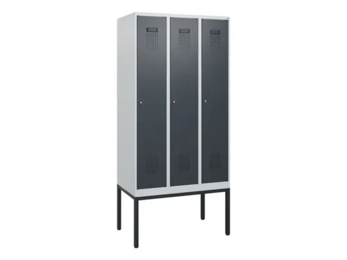 schoollocker,HxBxD 1950x900x500mm,3vak,vak B 300mm,cil.-slot