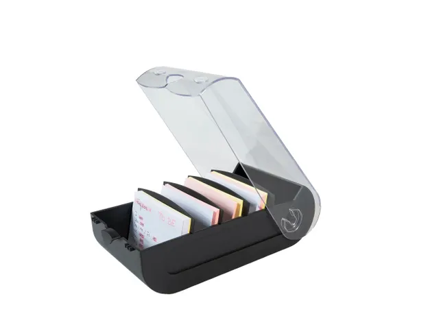 Steekkaartenbak BUNN YBOX A7 zwart/krist.