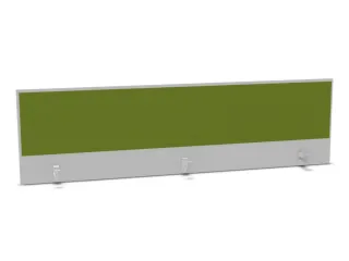 opzetpaneel bureau aanbouw achter MP-lichtgrijs BN7048-groen 2000mm - 1