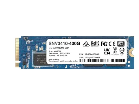 Synology SNV3410 400 GB M.2 PCI Express 3.0 NVMe SSD