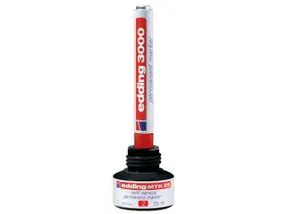 Viltstift edding 3000 rond rood 1.5-3mm - 2