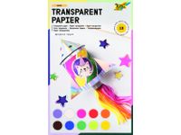 Transparant papier Folia 18,5x29,7cm 42gr ass