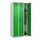 locker,HxBxD 1850x900x500mm,3vak,vak B 300mm,draaigrendel