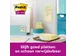 Memoblok 3M Post-it 654-SSCY Super Sticky 76x76mm geel voordeelpak