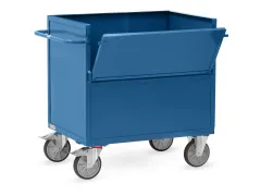 Chariots caisses en tôle