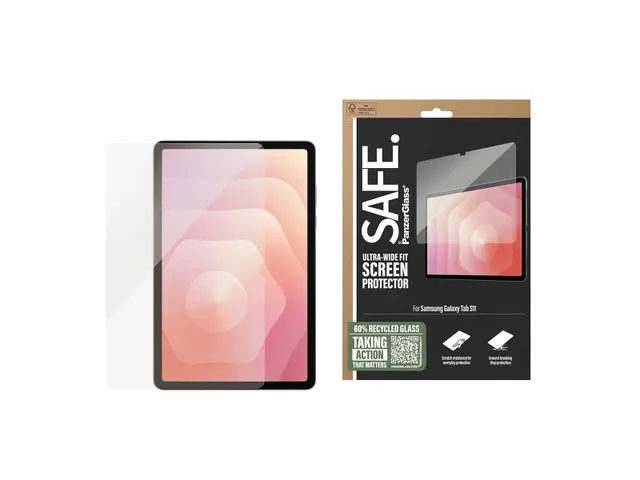PanzerGlass SAFE. by Screen Protector Samsung Tab S11 | Ultra-Wide