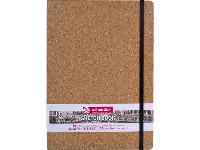 TAC schetsboek Kurk 21x297cm