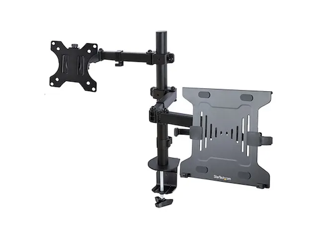 Monitor Arm met VESA Laptopbeugel 32 Inch Zwart