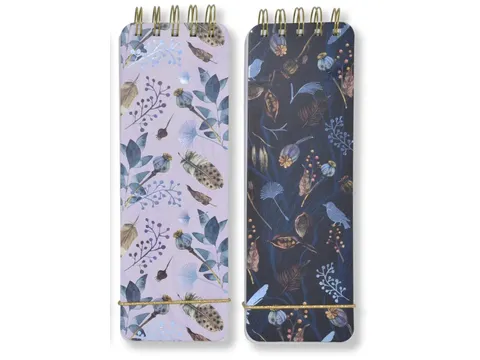 To Do blok Natural Beauty krimp van 2 stuks. Gelinieerd, 240 pagina's