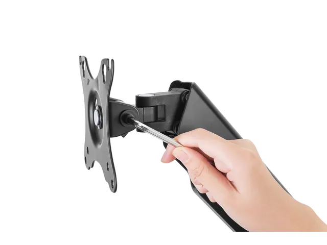 Monitorarm Wand 32 Inch Gasveer Zwart