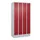 locker,HxBxD 1950x1000x500mm,4vak,vak B 250mm,cil.-slot,sokkel