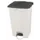 pedaalemmer,1x90l,HxBxD 820x500x412mm,romp PP wit,deksel PP grijs