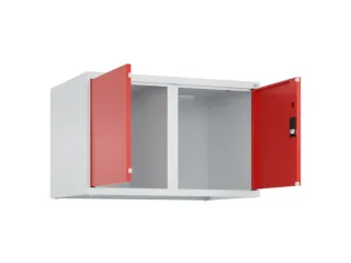 opzetkast,v. locker,2vak.,vak B 400mm,HxBxD 500x800x500mm,vleugeldeur - 2