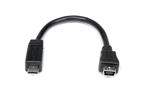 15cm Micro USB naar Mini USB Verloopkabel M/F