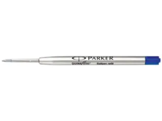 Balpenvulling Parker Quinkflow medium blauw blister à 10 stuks - 2