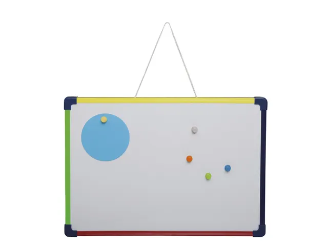 Whiteboard MAUL 24x35cm 2-zijdig beschrijf- wisbaar magnetisch staal