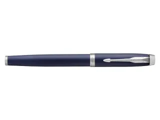 Vulpen Parker IM Matt Blue CT Finish Medium Blauwe inkt - 3