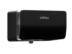 Toiletpapierdispenser Satino MT1 Hyginity duo zwart 333427