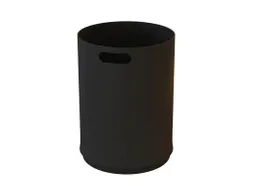 Afvalbak Ecoace Basis 52 Liter Zwart