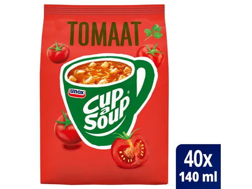 Cup-A-Soup Tbv Automaat Tomaat Zak Met 40 Porties