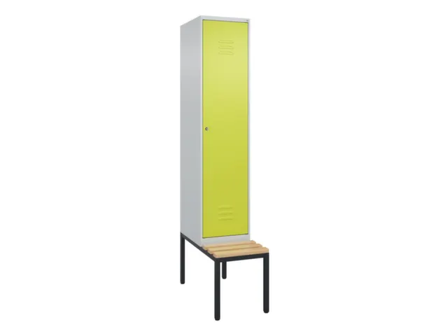 locker voor scheiding van kleding,HxBxD 2120x400x815mm,1vak