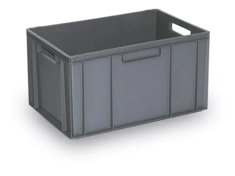 Euronorm Stapelkrat Hxlxb 320x600x400mm 63liter Grijs