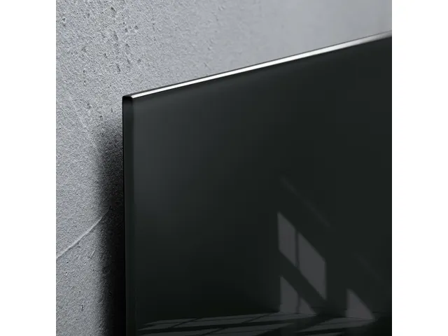 Glasmagneetbord Sigel Artverum 780x480x15mm zwart