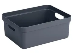 Boite Sigma Home - 24L Bleu fonce44,5 x 34,5 x 18 cm