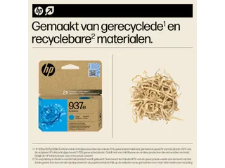 Inktcartridge HP 4S6W6NE 937E Evomore blauw - 3