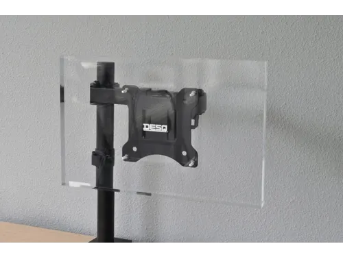 Monitorarm 1 Scherm Zwart 17/32 Inch Bureauklem + bladdoorvoer