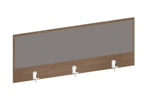 baliepaneel,v. bureau,aanbouw achter,B 1200mm,NT-cherry,BN8078-grijs